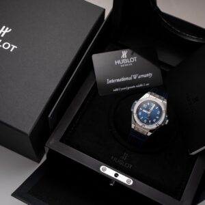 Hublot Big Bang One Click Replica Watch Blue Dial 39mm (6)