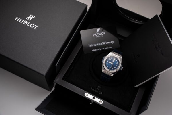 Hublot Big Bang One Click Replica Watch Blue Dial 39mm (6)