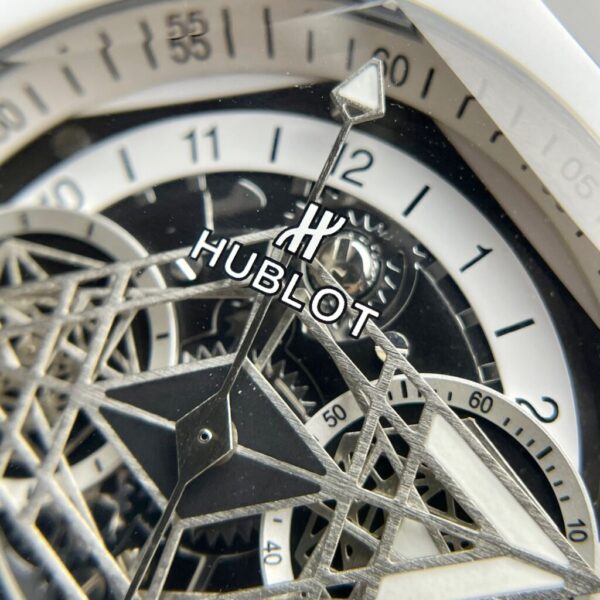 Hublot Big Bang Sang Bleu II Replica Watch Ceramic White 45mm (1)