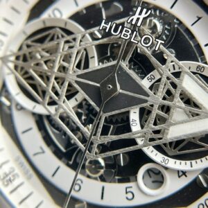 Hublot Big Bang Sang Bleu II Replica Watch Ceramic White 45mm (1)