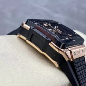 Hublot Square Bang Unico King Gold Ceramic Replica Watch BBF 42mm (8)