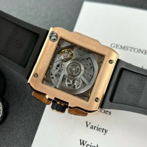 Hublot Square Bang Unico King Gold Replica Watch 42mm (1)