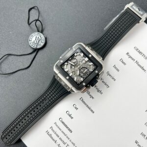 Hublot Square Bang Unico Titanium Ceramic Replica Watch 42mm (2)