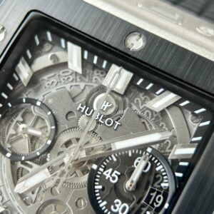 Hublot Square Bang Unico Titanium Ceramic Replica Watch 42mm (2)