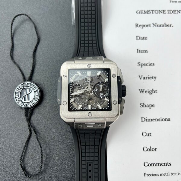 Hublot Square Bang Unico Titanium Replica Watch BBF Factory 42mm (9)