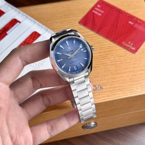 Omega Seamaster Replica Watch Best Quality Ice Blue Dial VSF 41mm (1)