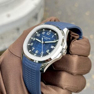 Patek PhilipPatek Philippe Aquanaut 5168G Replica Watch Best Quality Blue 42 (1)68G Replica Watch Best Quality Blue 42 (1)