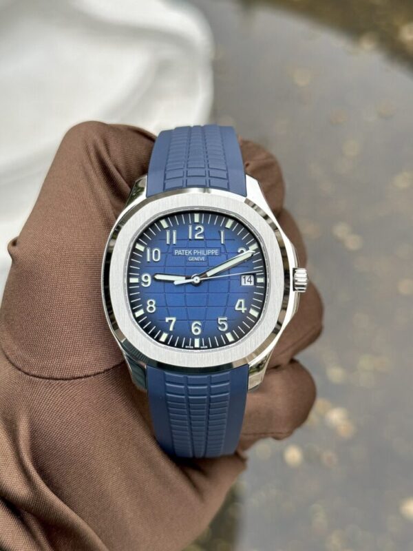 Patek Philippe Aquanaut 5168G Replica Watch Best Quality Blue 42 (1)