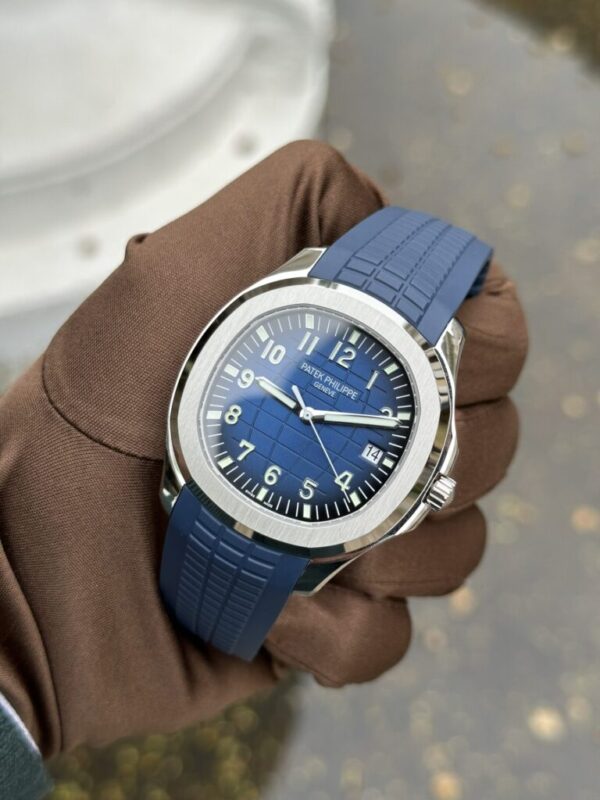 Patek Philippe Aquanaut 5168G Replica Watch Best Quality Blue 42 (1)