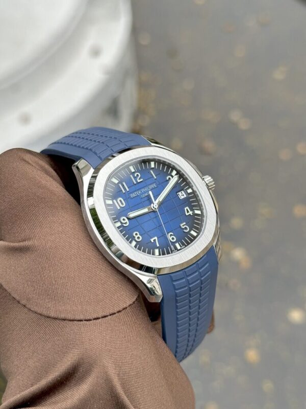 Patek Philippe Aquanaut 5168G Replica Watch Best Quality Blue 42 (1)