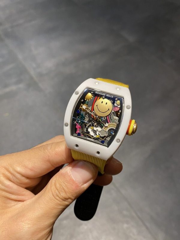 Richard Mille RM88 Smiley Replica Watch Best Quality 42mm (2)