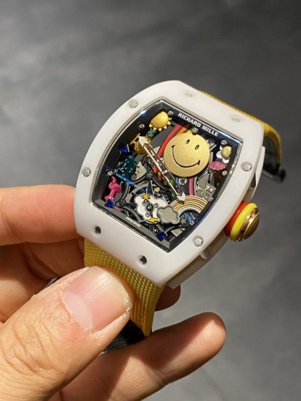 Richard Mille RM88 Smiley Replica Watch Best Quality 42mm (2)