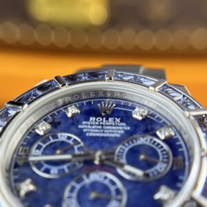 Rolex Cosmograph Daytona 116519 Replica Watches Sodalite Dial 40mm (5)