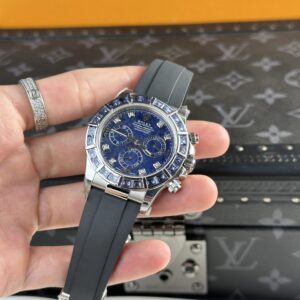 Rolex Cosmograph Daytona 116519 Replica Watches Sodalite Dial 40mm (5)