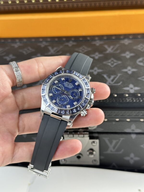 Rolex Cosmograph Daytona 116519 Replica Watches Sodalite Dial 40mm (5)