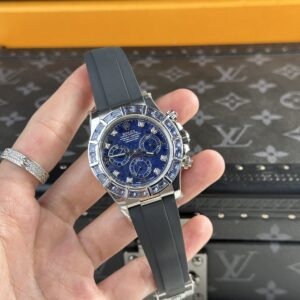 Rolex Cosmograph Daytona 116519 Replica Watches Sodalite Dial 40mm (5)