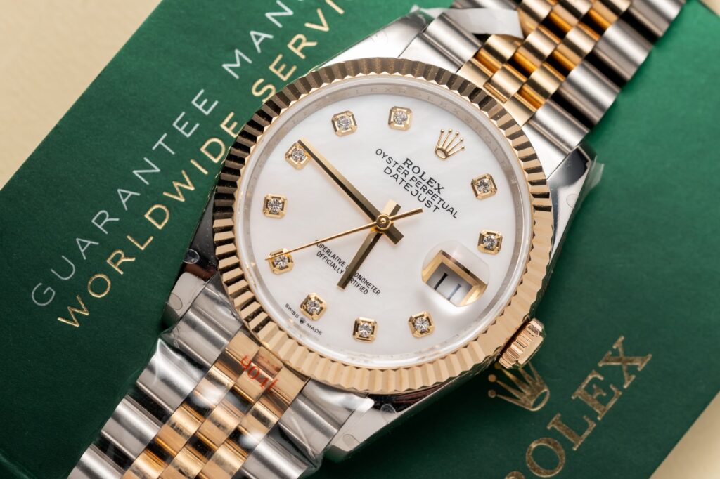 Rolex DateJust Gold Wrapped Mother Of Pearl Dial GM Factory 36mm (1)