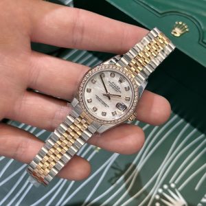 Rolex DateJust Mother Of Pearl Dial Replica Watch GS Factory 31mm (2)