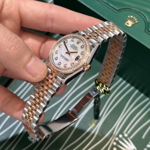 Rolex DateJust Mother Of Pearl Dial Replica Watch GS Factory 31mm (2)