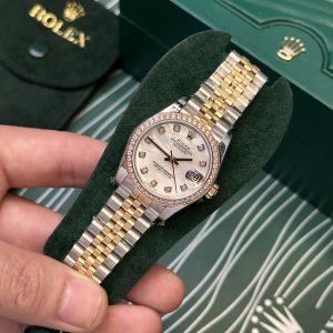 Rolex DateJust Mother Of Pearl Dial Replica Watch GS Factory 31mm (5)