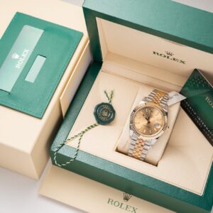 Rolex DateJust Replica Watch Gold Wrapped GM Factory 41mm (1)