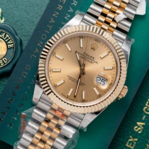 Rolex DateJust Replica Watch Gold Wrapped GM Factory 41mm (1)