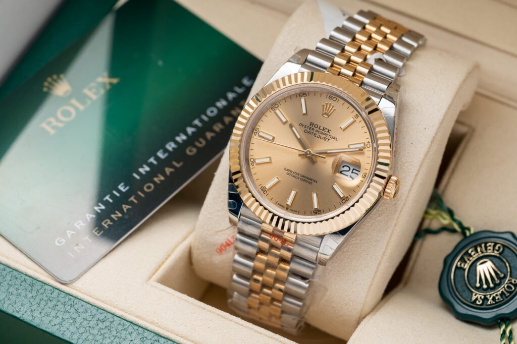 Rolex DateJust Replica Watch Gold Wrapped GM Factory 41mm (8)