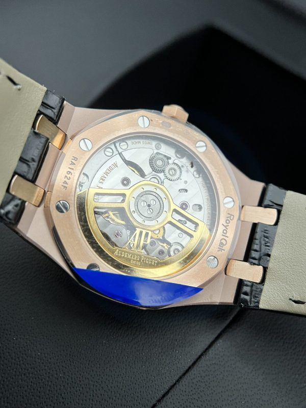 Audemars Piguet Royal Oak 15500OR Leather Strap APS Factory Replica Watch 41mm (1)