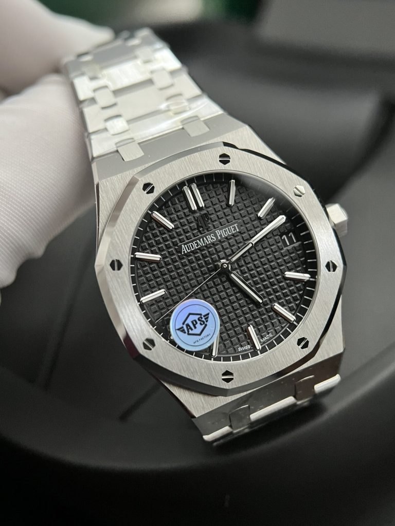 Audemars Piguet Royal Oak 15500ST Black APS Factory Replica Watch 41mm (3)