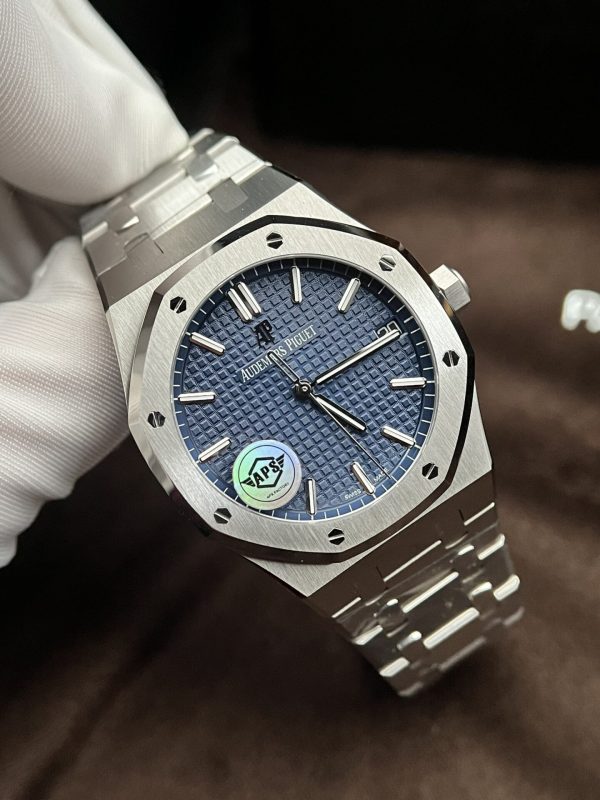 Audemars Piguet Royal Oak 15500ST Blue APS Factory Replica Watch 41mm (1)