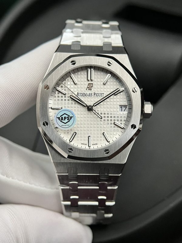 Audemars Piguet Royal Oak 15500ST White APS Factory Replica Watch 41mm (2)