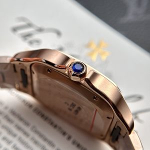 Cartier Santos Replica Watch WGSA0018 Rose Gold BV Factory (8)