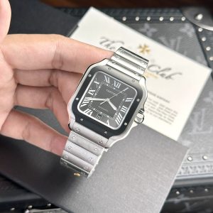 Cartier Santos Replica Watch WSSA0037 Gray Dial BV Factory (2)