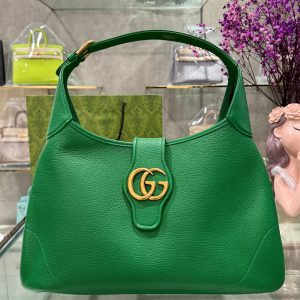 Gucci Aphrodite Medium Shoulder Bag Replica Green Color 39cm (1)