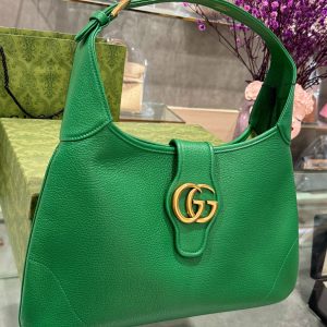 Gucci Aphrodite Medium Shoulder Bag Replica Green Color 39cm (1)