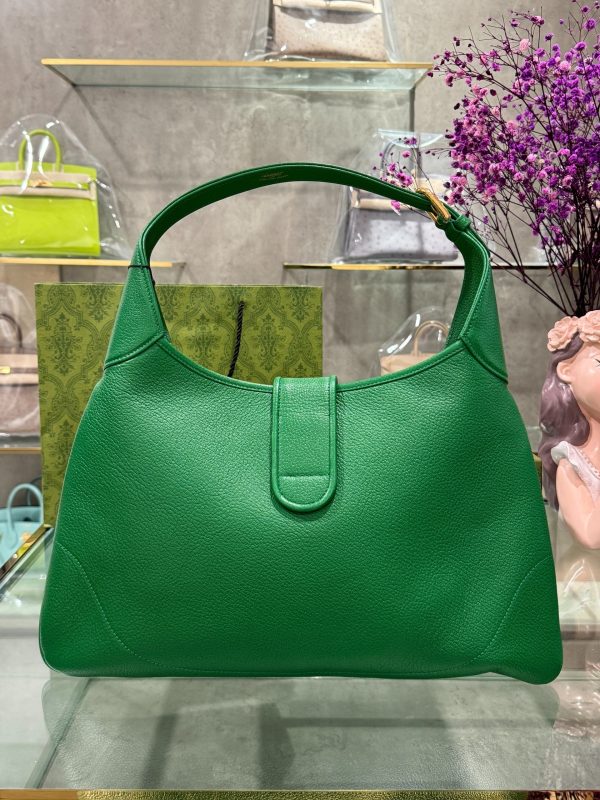 Gucci Aphrodite Medium Shoulder Bag Replica Green Color 39cm (1)