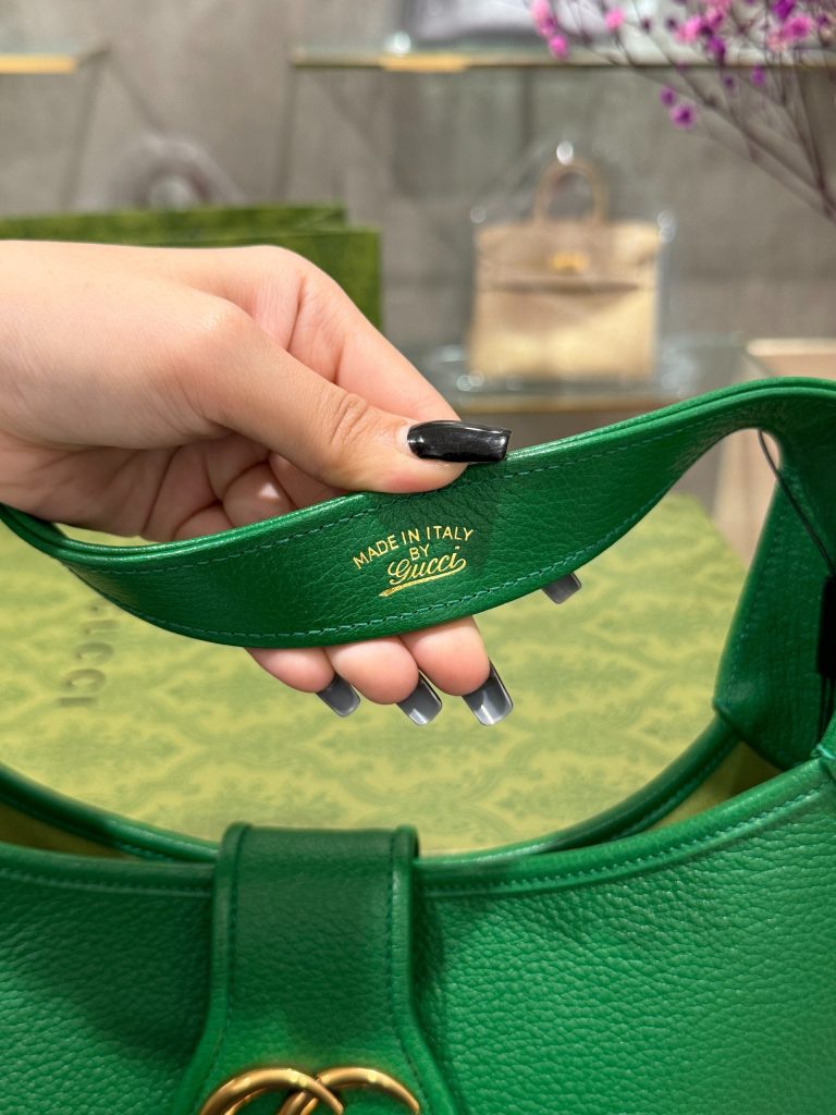 Gucci Aphrodite Medium Shoulder Bag Replica Green Color 39cm (1)