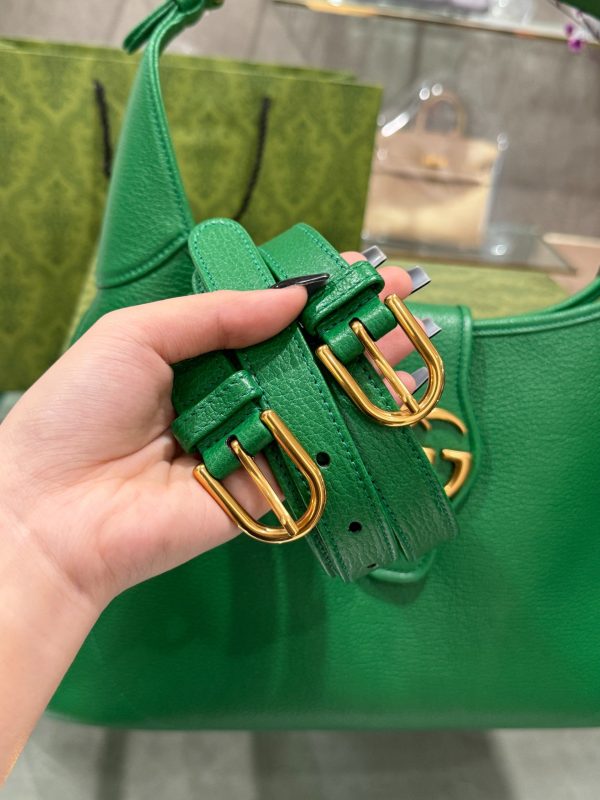 Gucci Aphrodite Medium Shoulder Bag Replica Green Color 39cm (1)