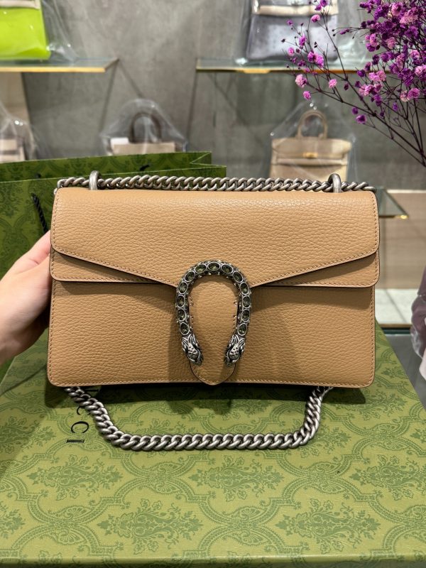 Gucci Dionysus Replica Handbags Best Quality Brown Color 28cm (1)