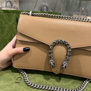 Gucci Dionysus Replica Handbags Best Quality Brown Color 28cm (1)