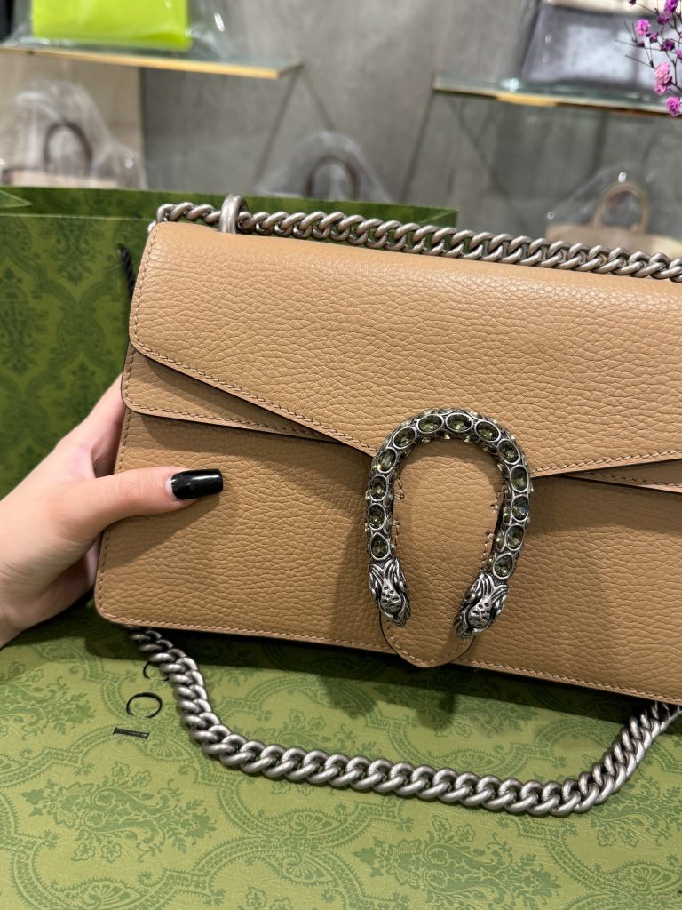 Gucci Dionysus Replica Handbags Best Quality Brown Color 28cm (1)