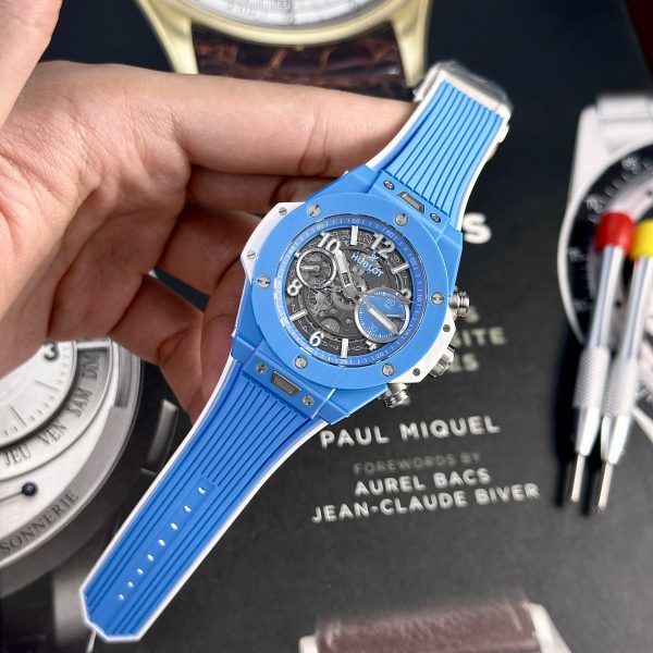 Hublot Replica Watch Big Bang Sky Blue BBF Factory 42mm (1)