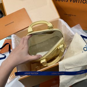 Louis Vuitton Alma BB Replica Handbags Yellow Color (2)