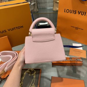 Louis Vuitton Capucines Mini Candy Pink Replica Handbags (5)