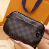 Louis Vuitton Wearable Wallet Black Crossbody Replica Handbags (7)