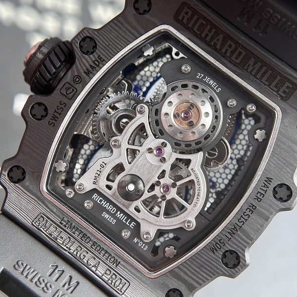 Richard Mille Replica Watch RM21-02 Aerodyne Tourbillon RM Factory 43mm (12)