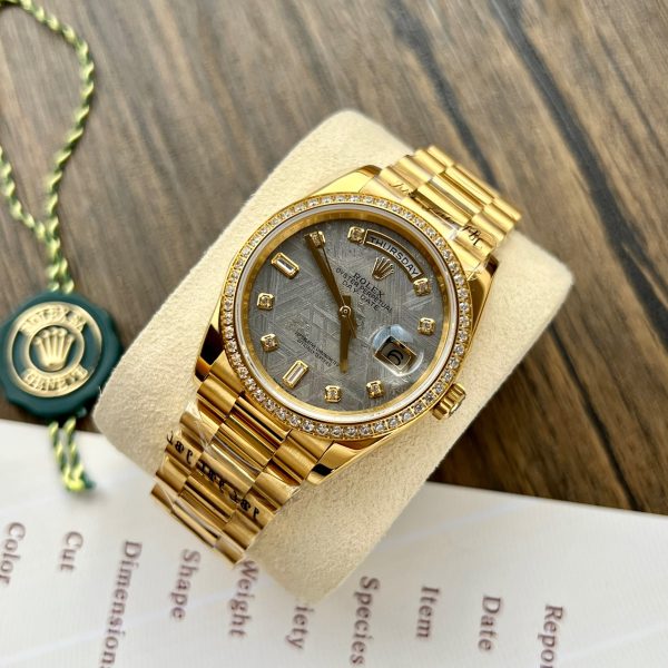 Rolex Day-Date Replica Watch Meteorite Dial RA Factory 36mm (1)