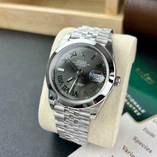 Rolex Replica Watch DateJust 126300 Wimbledon Dial VS Factory 41mm (1)