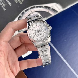 Rolex Replica Watch Sky-Dweller 326934 White Dial 42mm (1)