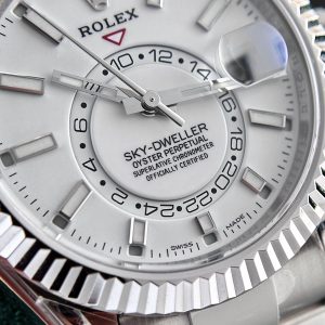 Rolex Replica Watch Sky-Dweller 326934 White Dial 42mm (1)